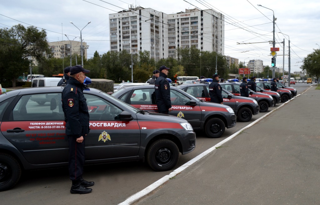 Автомобили росгвардии нового образца