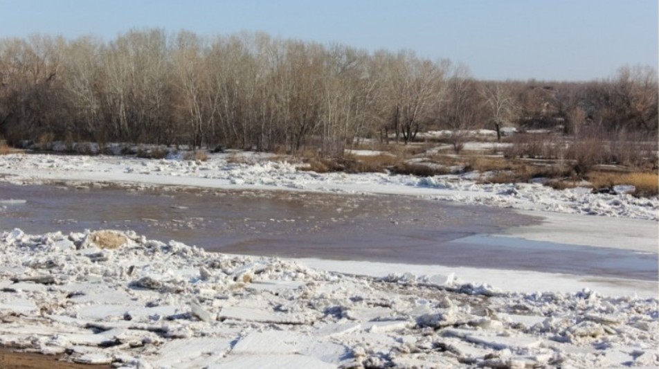 Какой уровень воды в сакмаре у оренбурга