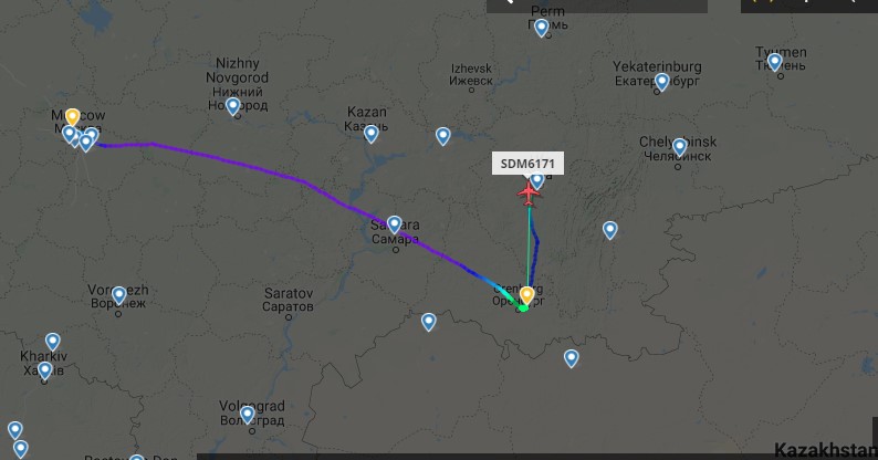 Самолет москва оренбург тревога. Москва Оренбург самолет. От Москвы до Оренбурга на самолете. Маршрут самолета Оренбург Москва. Из Москвы в на Оренбург.