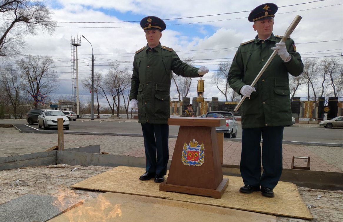 Вечный огонь в Оренбурге с мемориала перенесли в Дом памяти | 22.04.2020 |  Новости Оренбурга - БезФормата