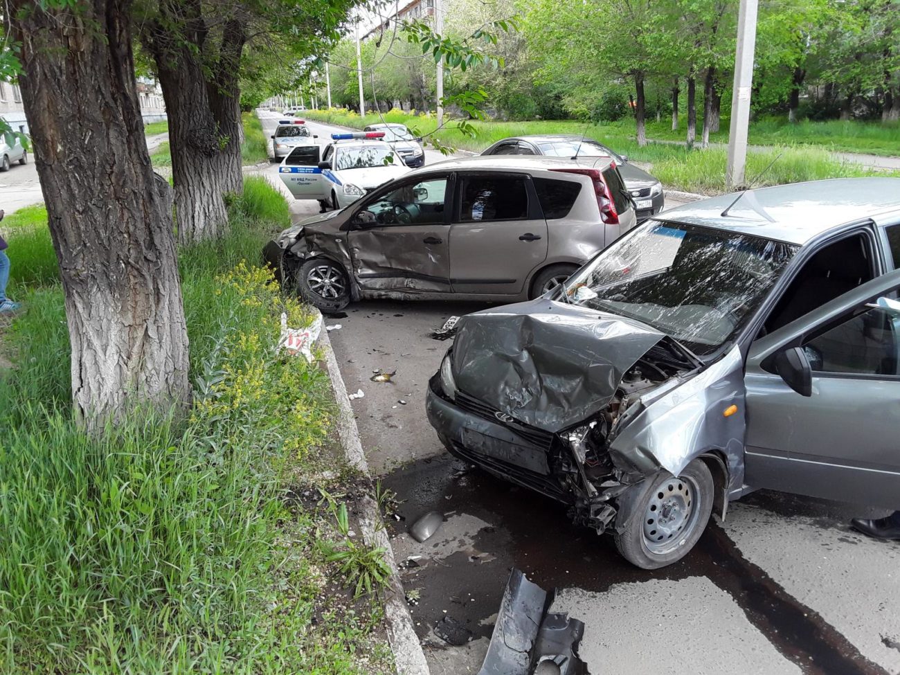 Новотройчанин пострадал в столкновении Lada Kalina и Nissan Note |  22.05.2020 | Новости Оренбурга - БезФормата