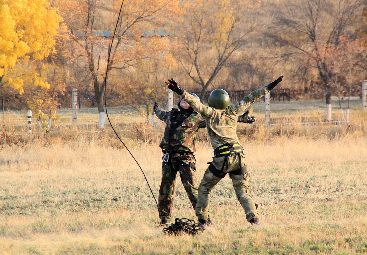 Боец высотник ОМОН