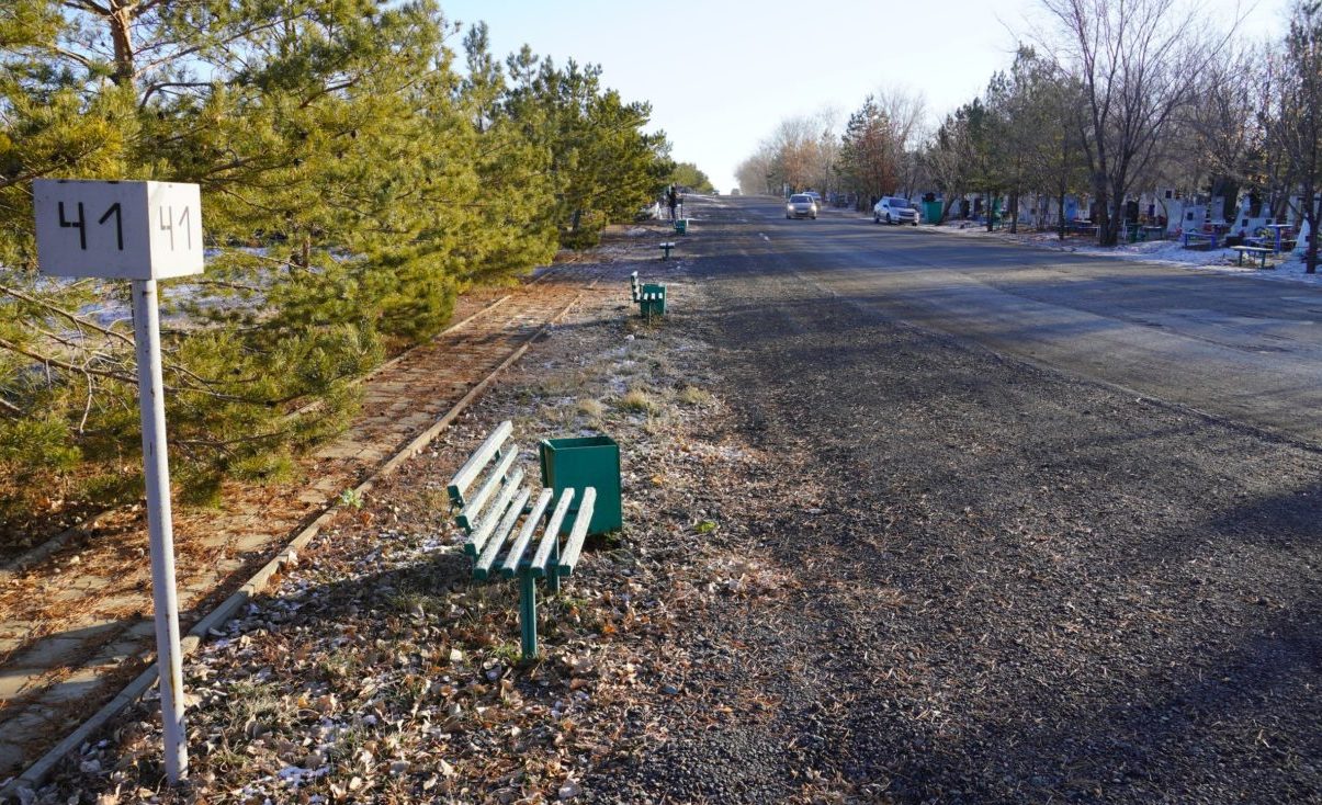 Старое кладбище оренбург план