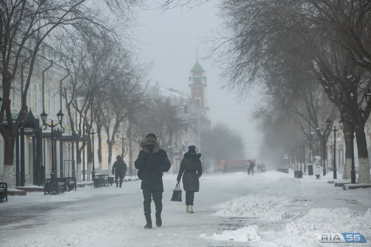 В Оренбургской области ожидается аномально холодная погода