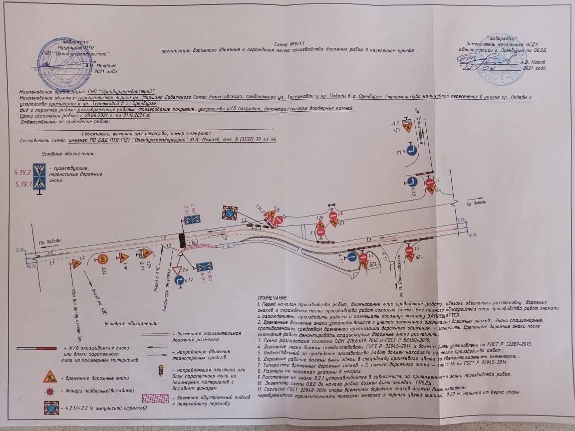 В Оренбурге на пр. Победы изменится движение транспорта из-за строительства  развязки | 24.08.2021 | Новости Оренбурга - БезФормата