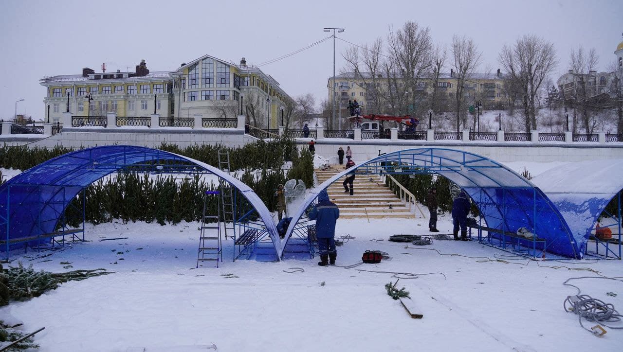 В Оренбурге идет подготовка и обустройство иорданей к празднику Крещения —  Новости Оренбурга и Оренбургской области на РИА56