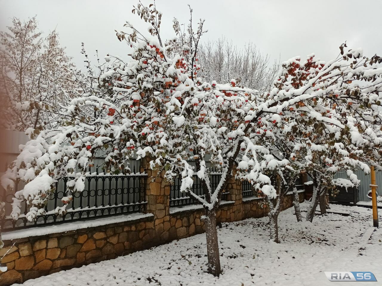 Оренбург зимой