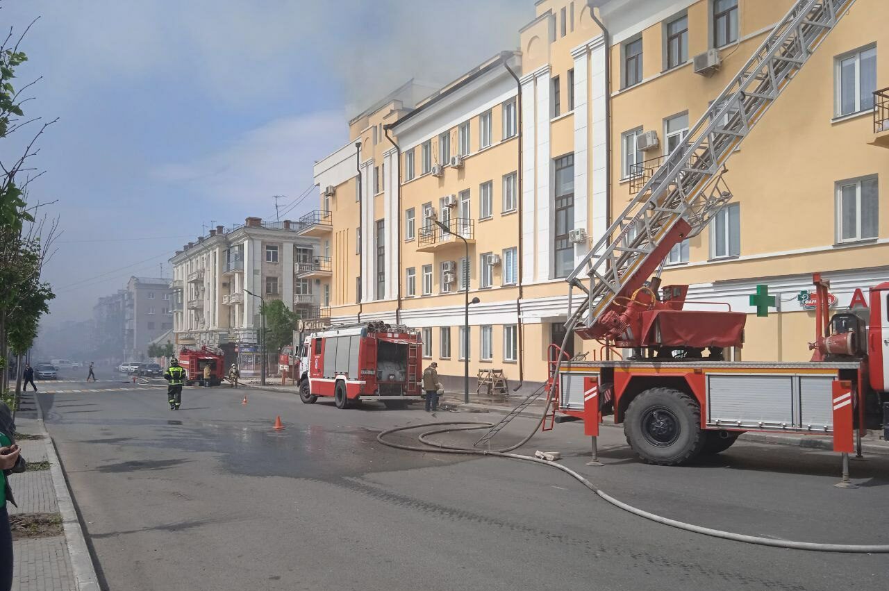 МЧС: В центре Оренбурга удалось локализовать пожар на улице М.Горького |  17.05.2023 | Новости Оренбурга - БезФормата