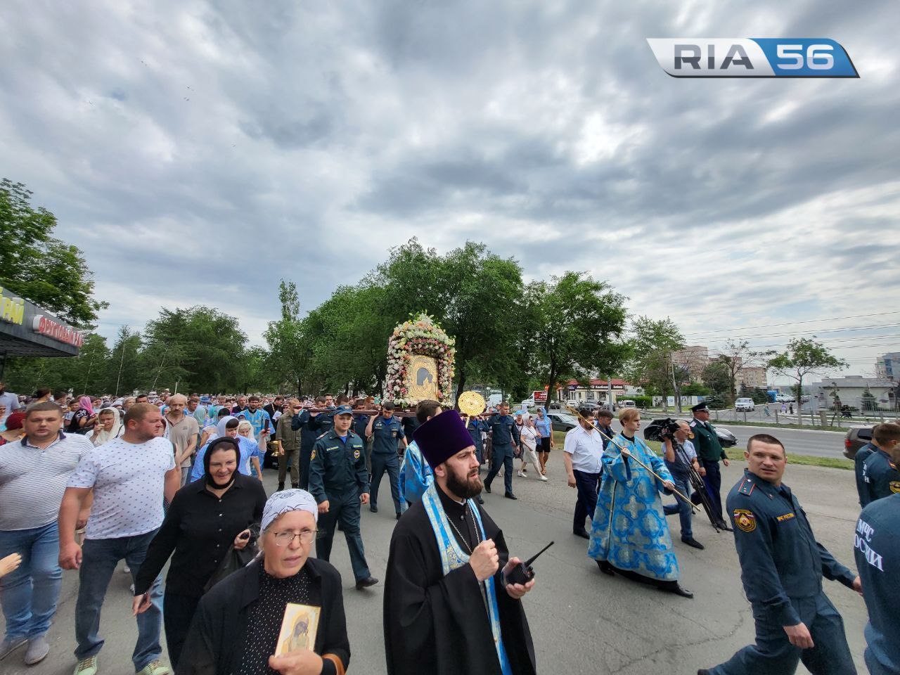 Крестный ход икона Табынская святые ключи