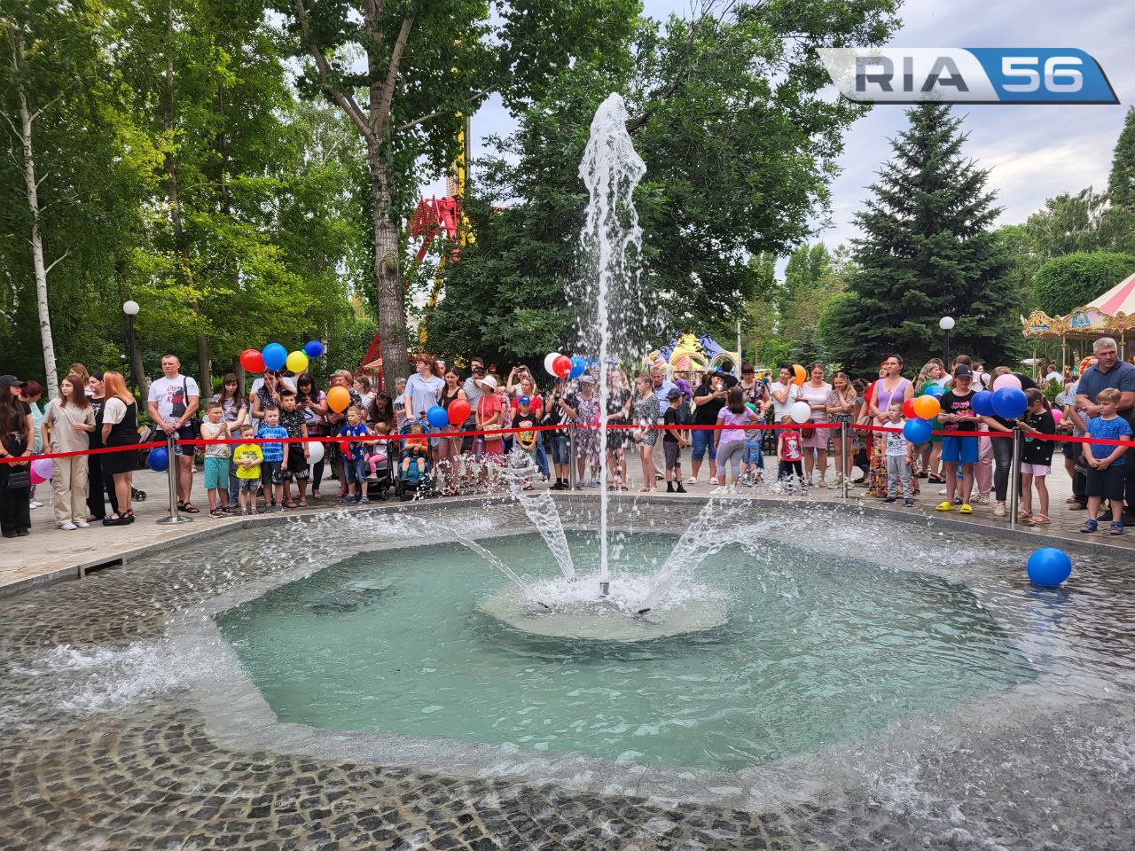 парк тополя аттракционы