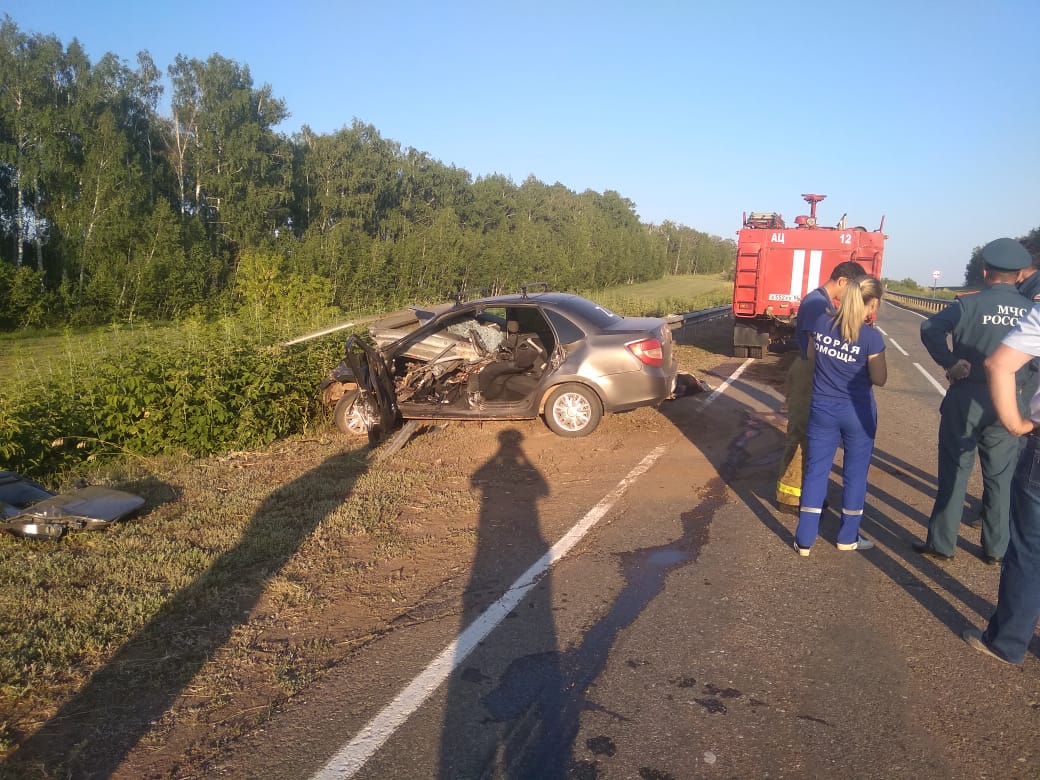 В Александровском районе в жутком ДТП насмерть разбились водитель и  пассажир «Лады Гранты» | 07.07.2023 | Новости Оренбурга - БезФормата