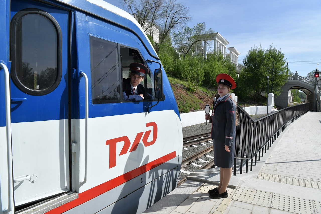 Оренбургская детская железная дорога завершает сезон | 24.08.2023 | Новости  Оренбурга - БезФормата