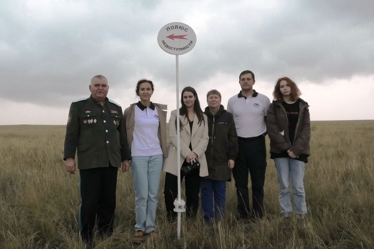 В Светлинском районе установили географический знак «Полюс недоступности» —  Новости Оренбурга и Оренбургской области на РИА56