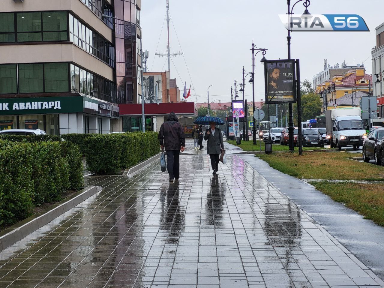 В Оренбуржье днем 9 октября ожидается до +19 градусов, сильный дождь и  ветер | 09.10.2023 | Новости Оренбурга - БезФормата