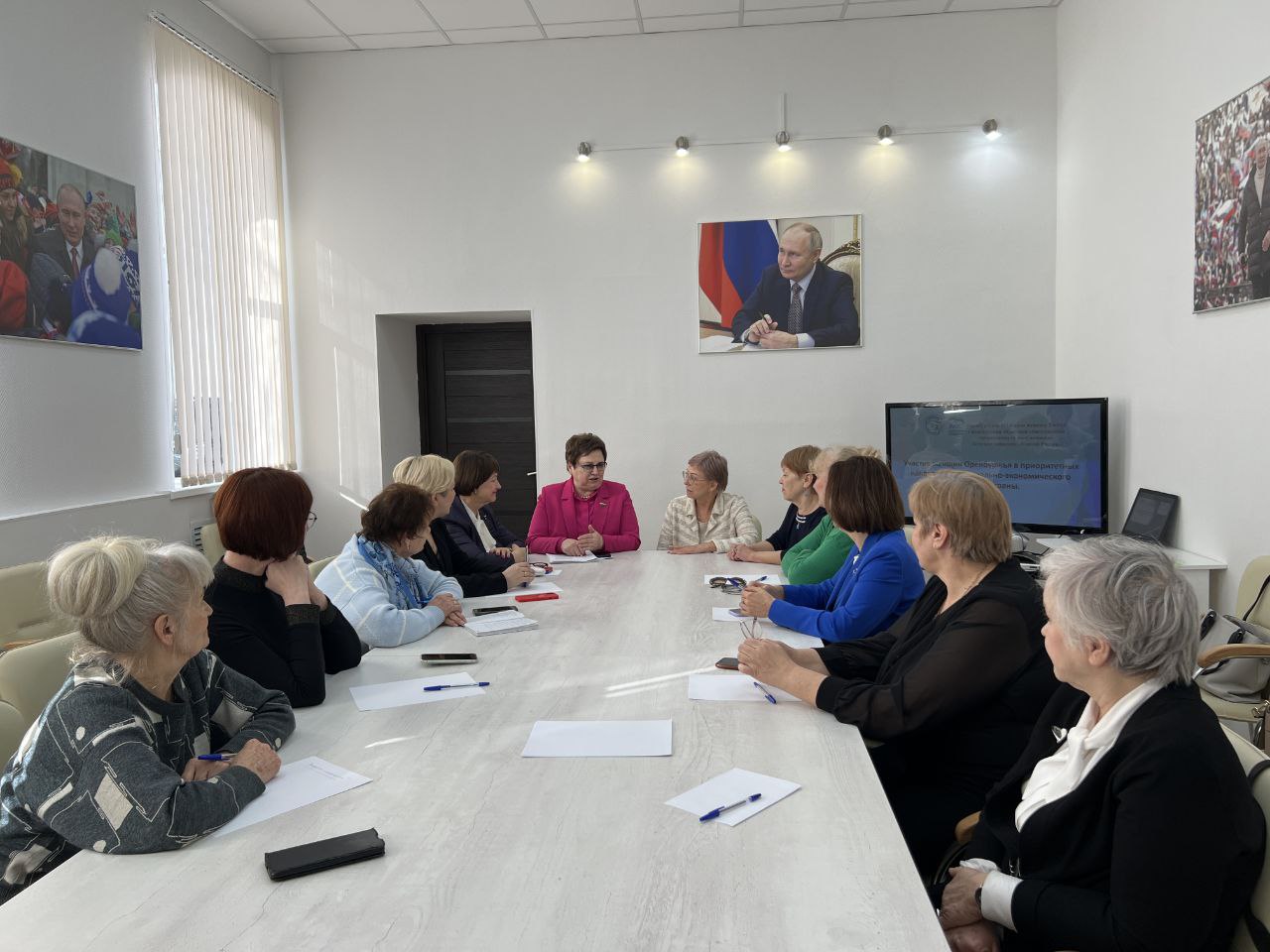 В Оренбурге прошла встреча женского актива области — Новости Оренбурга и  Оренбургской области на РИА56