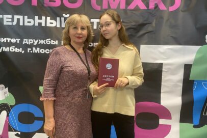 Анна Прялухина из школы №34 Оренбурга стала призером всероссийской олимпиады школьников