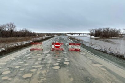 В Оренбуржье из-за паводка закрыты 16 мостов и 17 участков дорог