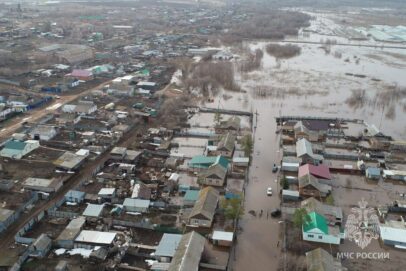 В 23 районах Оренбуржья введен режим повышенной готовности из-за паводка