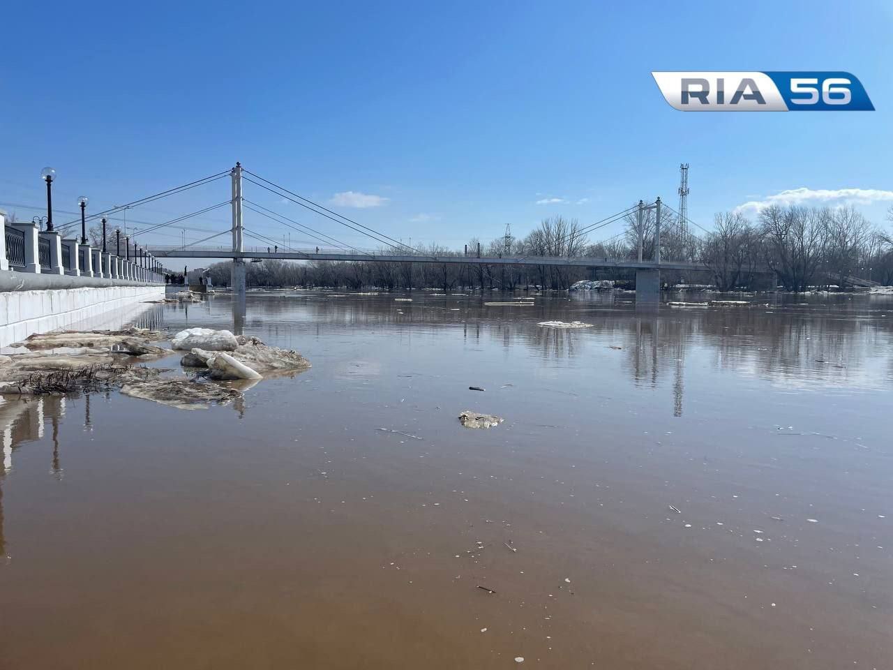 672 сантиметра. Уровень воды на Урале возле Оренбурга за сутки снизился на  4 см — Новости Оренбурга и Оренбургской области на РИА56