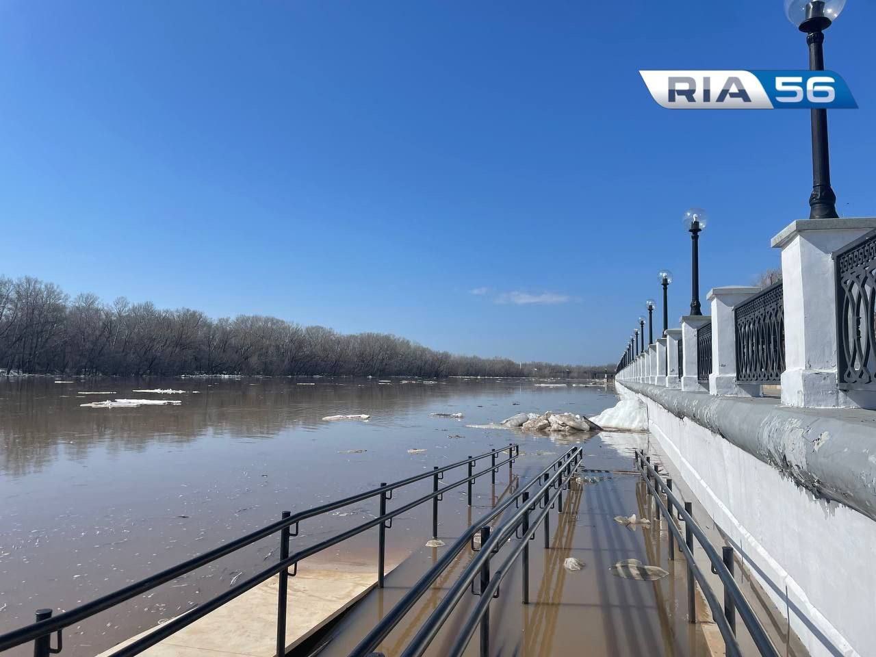 Продолжает снижаться. 1 143 см — уровень воды в Урале у Оренбурга на 8.00 |  16.04.2024 | Новости Оренбурга - БезФормата