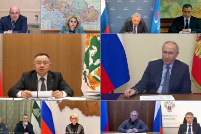 Глава Минстроя доложил Владимиру Путину о ситуации в Оренбуржье, пострадавшем от паводка