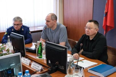 Ирек Файзуллин, Денис Паслер и Руслан Медведев провели заседание комиссии по ЧС в Орске