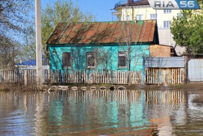 Паводок в Оренбуржье. Ситуация на 24 апреля