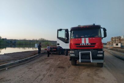 МЧС России направило в Оренбург для борьбы с паводком насосно-рукавный комплекс «Шквал»