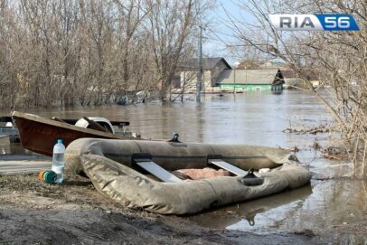 Паводок в Оренбургской области. Ситуация на 19 апреля