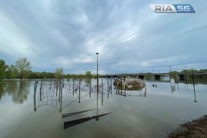 Паводок в Оренбургской области. Ситуация на 25 апреля
