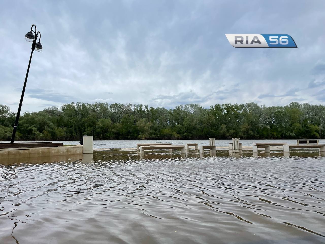 Какой уровень урала в г оренбурге