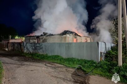 В Орске на пожаре жилого дома погиб 61-летний мужчина