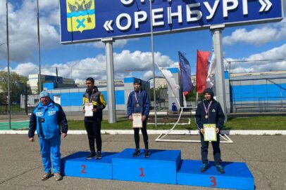 В Оренбурге прошли региональные соревнования по легкоатлетическому четырехборью