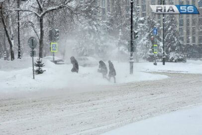 Сильный снегопад и мороз. В Оренбуржье в ночь на 4 февраля ожидается до -26 градусов