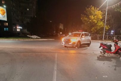В Оренбурге в ДТП на Новой пострадал водитель мопеда