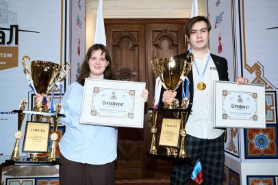 16-летняя Анна Шухман из Оренбурга стала самой молодой чемпионкой России по шахматам