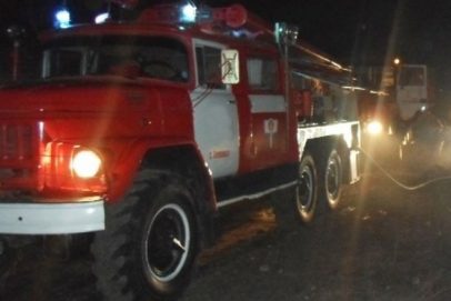 На пожаре в Бугуруслане спасен один человек