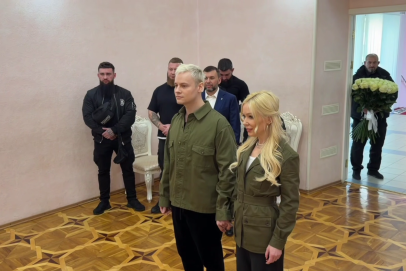 SHAMAN женился на Екатерине Мизулиной. Бракосочетание прошло в Донецке