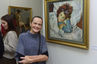 «Я образ твой ловлю…». В Оренбурге открылась выставка Вячеслава Просвирина