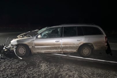 Грузовик врезался в «Опель». На трассе Оренбург-Самара в ДТП пострадали 2 человека