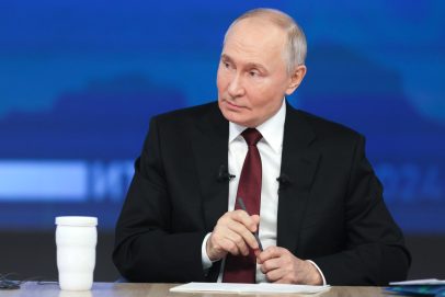 Президент РФ Владимир Путин 19 декабря в прямом эфире подведет итоги уходящего года