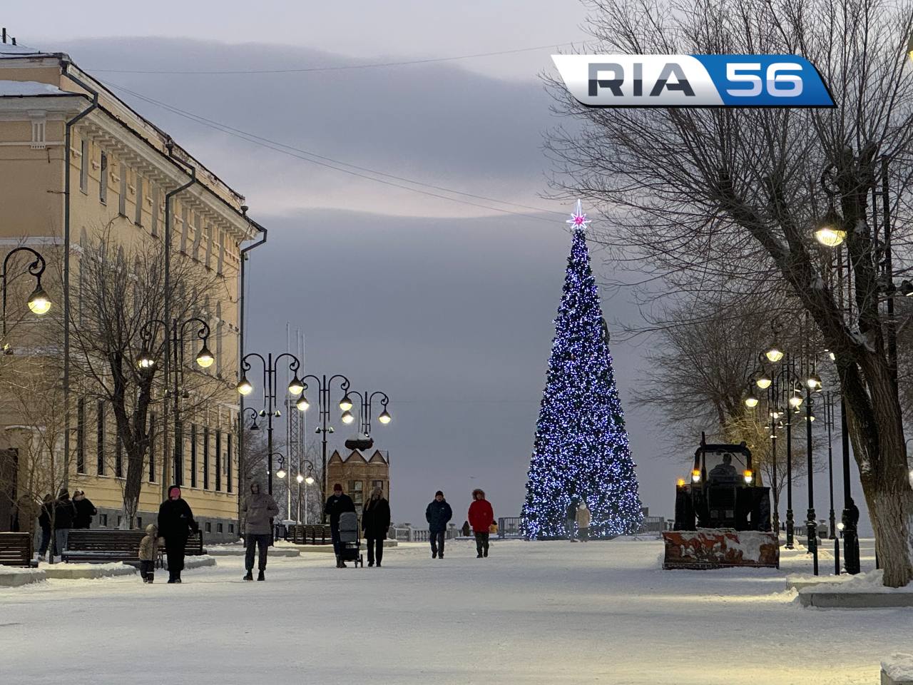 Заметает. В ночь на 5 января в Оренбуржье ожидается снег, метель и до -15°