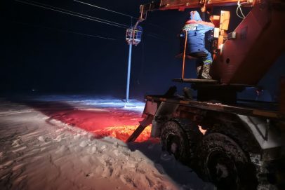 Из-за метели некоторые жители Оренбурга и Оренбургского района остались без света