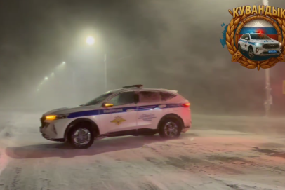 В связи с ухудшением погоды в Оренбуржье ограничено движение транспорта