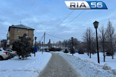 После луж — сразу лёд. В Оренбуржье в ночь на 18 февраля похолодает до -16 градусов