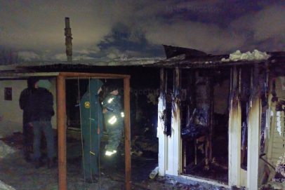 В Оренбурге на пожаре в хозяйственной постройке погиб человек