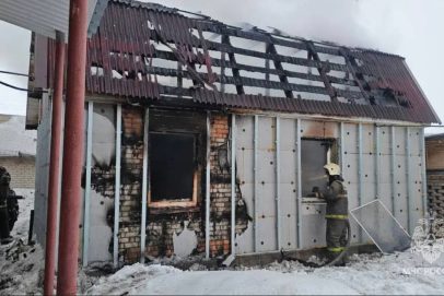 В Новотроицке на пожаре погиб 55-летний мужчина