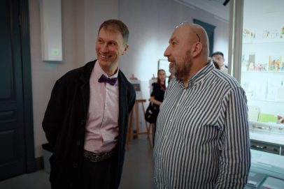 Арт-дуэт из Петербурга и Воронежа открыл выставку оренбургских пейзажей в музее М’АРТ