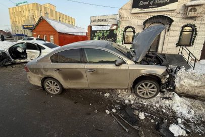 В ДТП на Туркестанской пострадала женщина