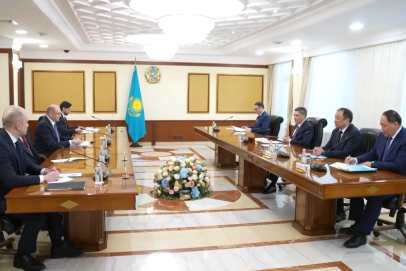 Солнцев встретился в Астане с премьер-министром Казахстана